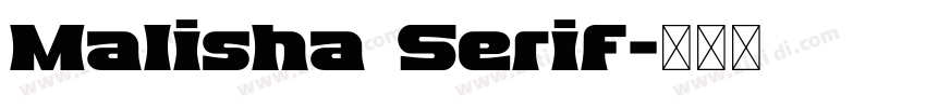 Malisha Serif字体转换